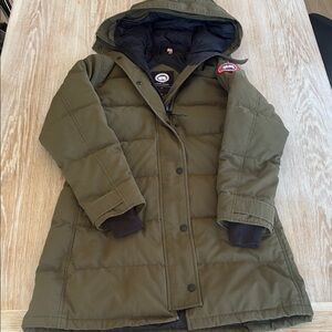 Canada Goose Forest Green Snow Jacket